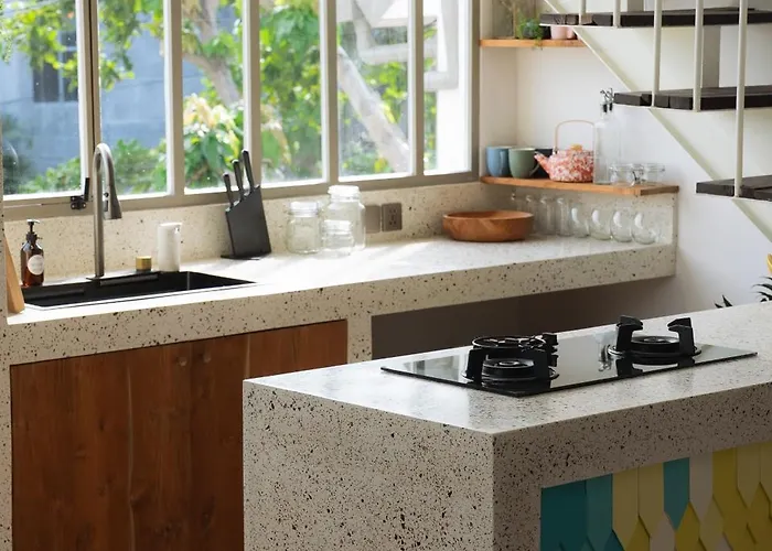 Apartamento Boho 2br With Private Terrace In Canggu
